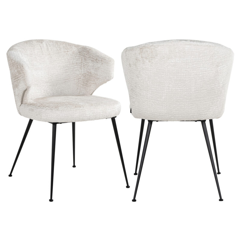 - Eetkamerstoel Xandra cream fusion