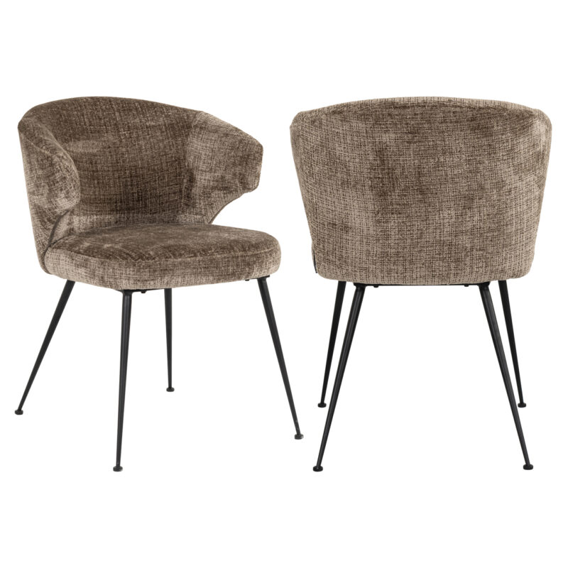 - Eetkamerstoel Xandra niagara stone fire retardant