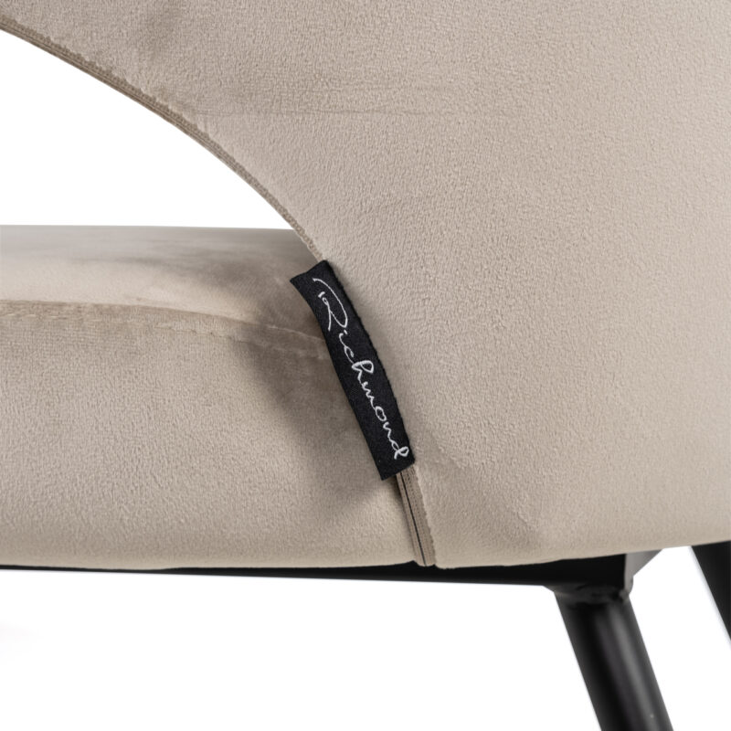 - Eetkamerstoel Xandra khaki velvet
