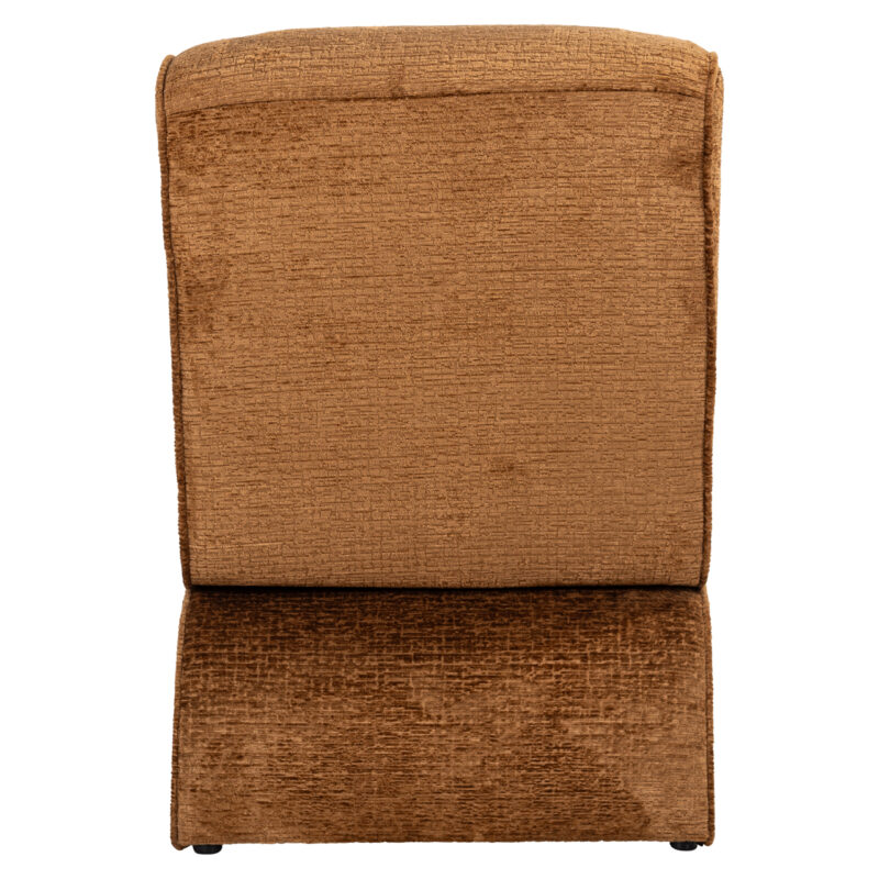- Lounge stoel Frankie cognac fusion
