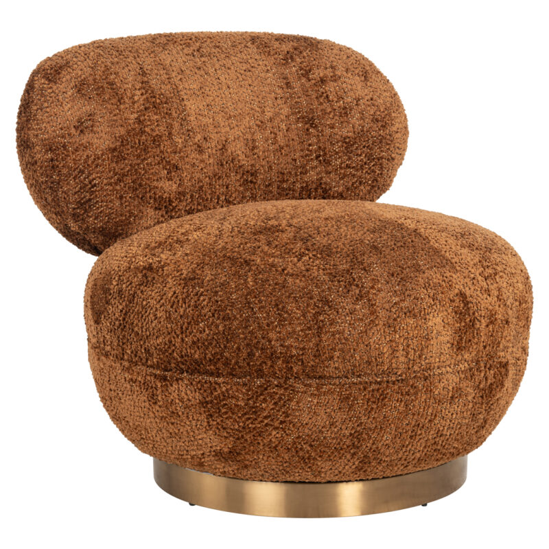 - Lounge stoel Jace lovely cinnamon