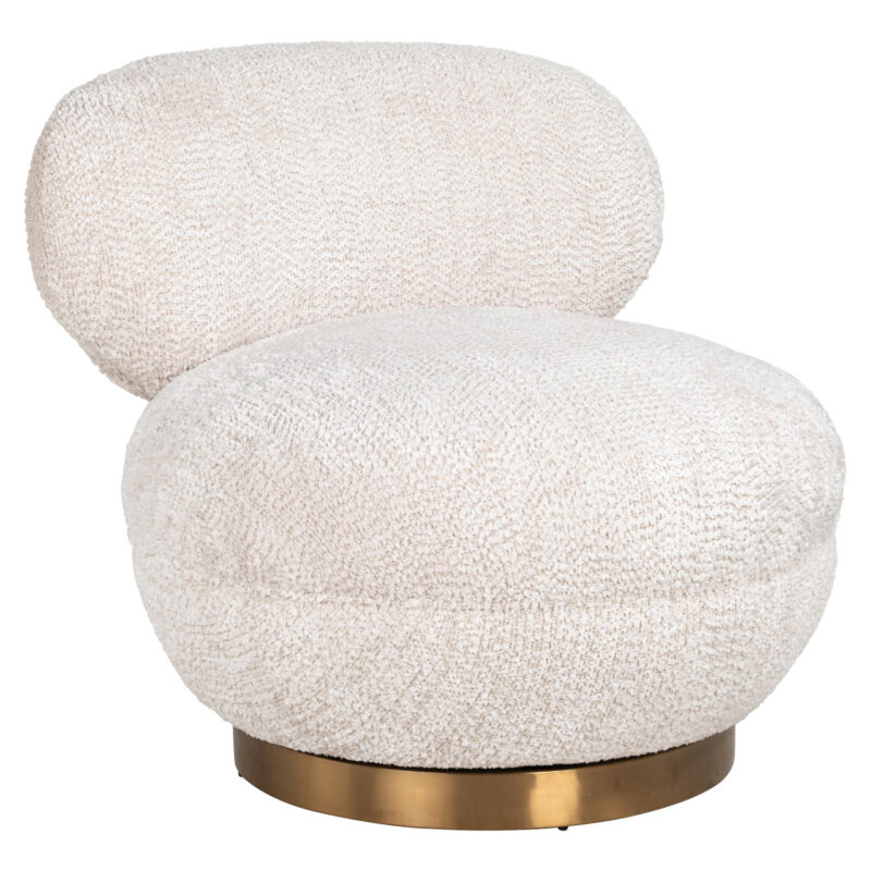 - Lounge stoel Jace lovely cream