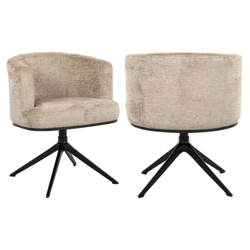 - Eetkamerstoel Cheyenne desert fusion fire retardant