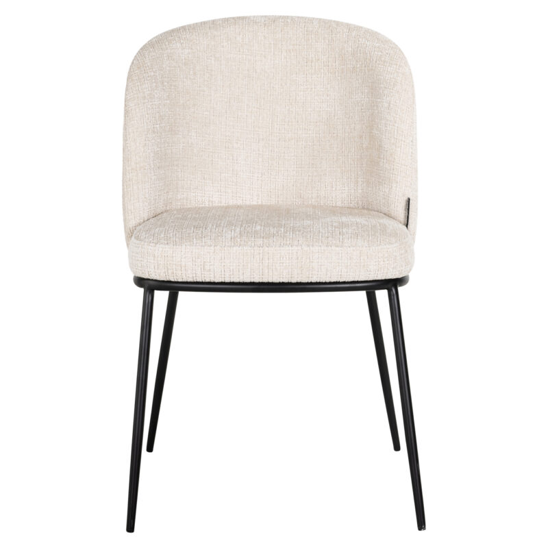- Eetkamerstoel Elvi niagara beige  fire retardant (Set of 2)