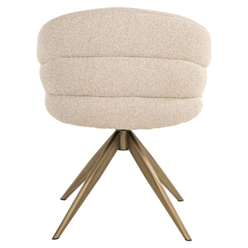 - Eetkamerstoel Zendaya biscotti fire retardant