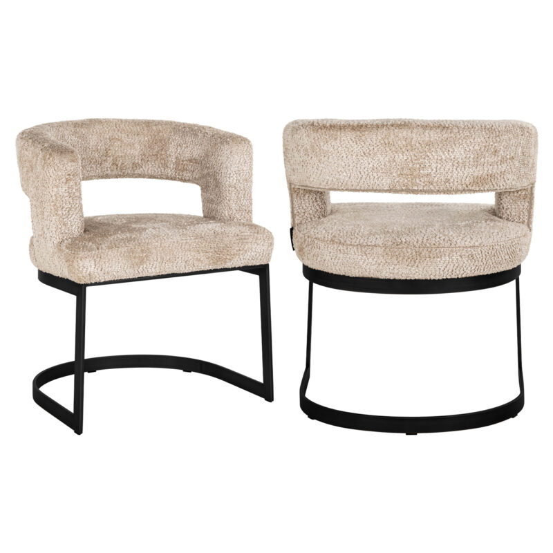 - Eetkamerstoel Ellis lovely beige