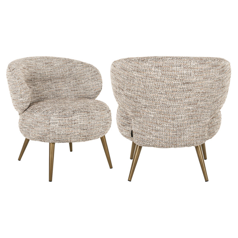 - Lounge stoel Sabor trendy nature