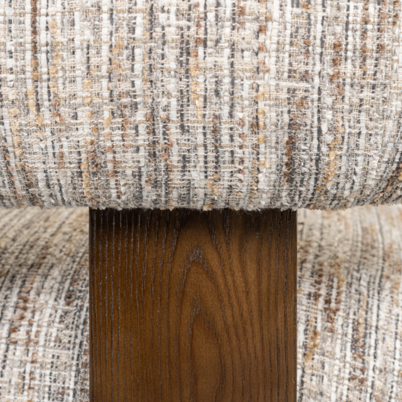 - Lounge stoel Arabella greige coco