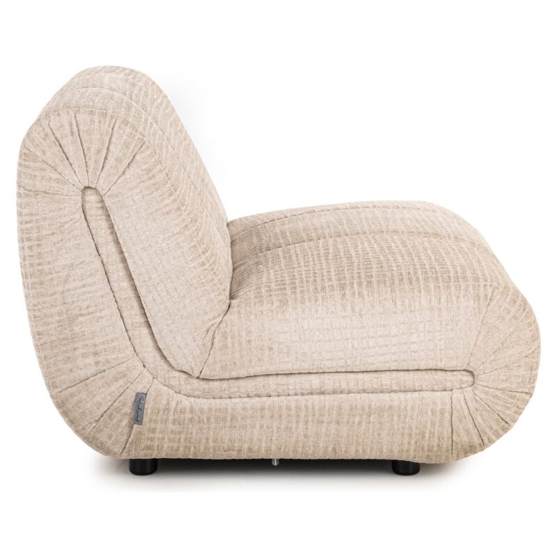 - Lounge stoel Kyli jasper cream