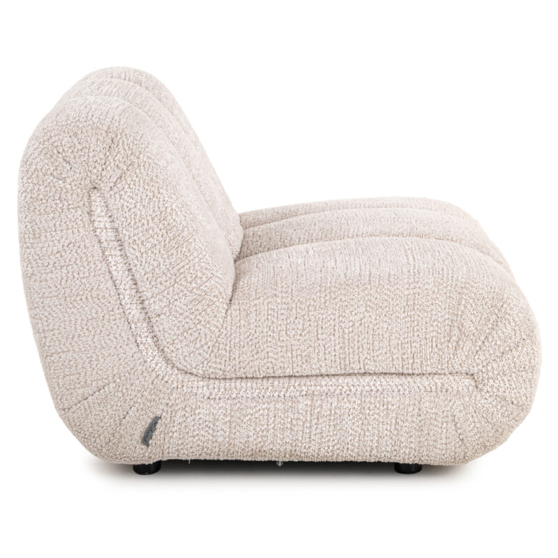 - Lounge stoel Kyli lovely cream