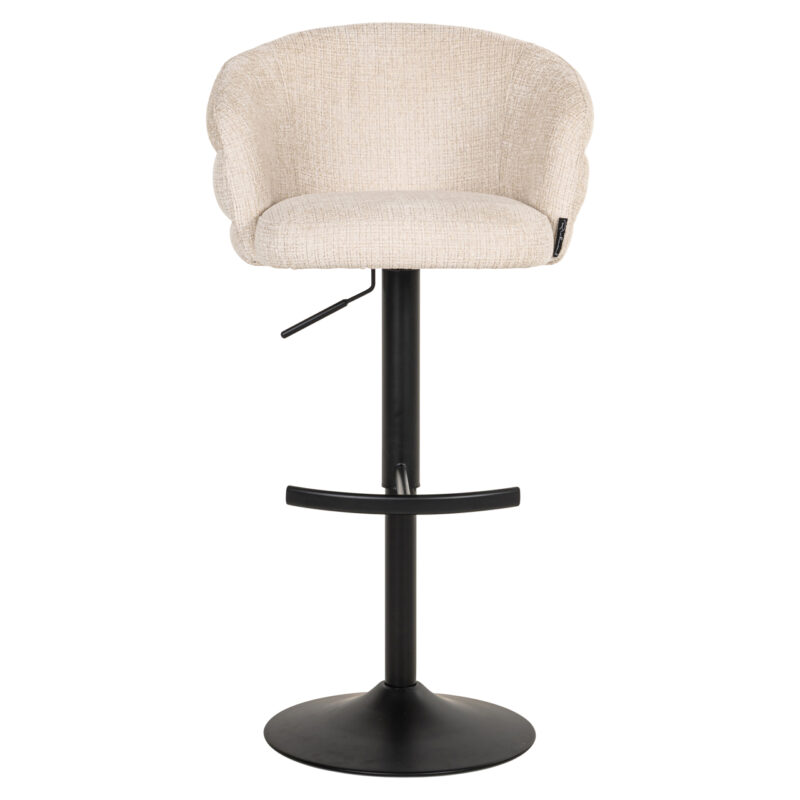 Richmond - Barstoel Nikki niagara beige  fire retardant - Afbeelding 38