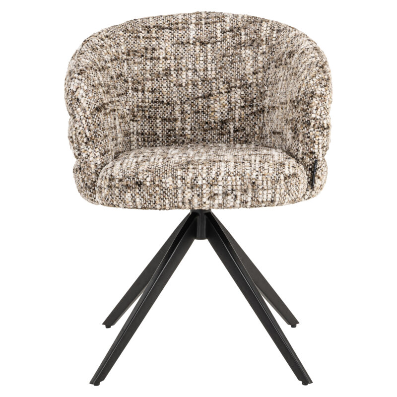- Eetkamerstoel Serenity brown omara fire retardant