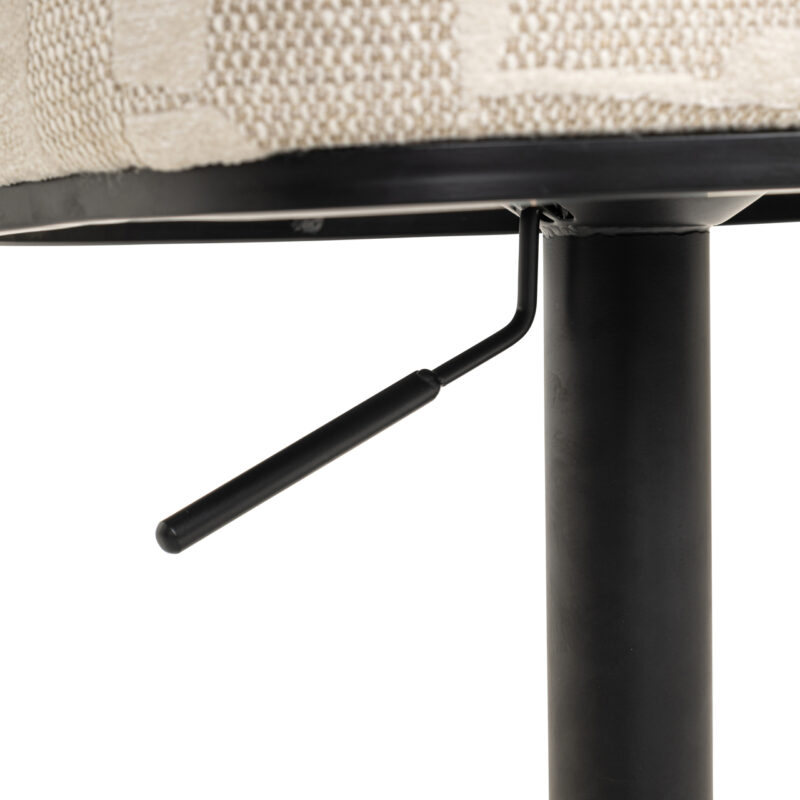 - Barstoel Cheyenne beige graffic