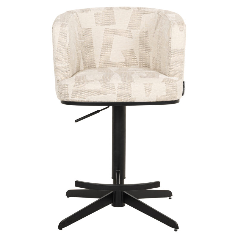 Richmond - Barstoel Cheyenne beige graffic - Afbeelding 27