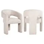 - Eetkamerstoel Belle customized fire retardant