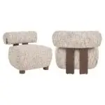 - Lounge stoel Arabella customized fire retardant