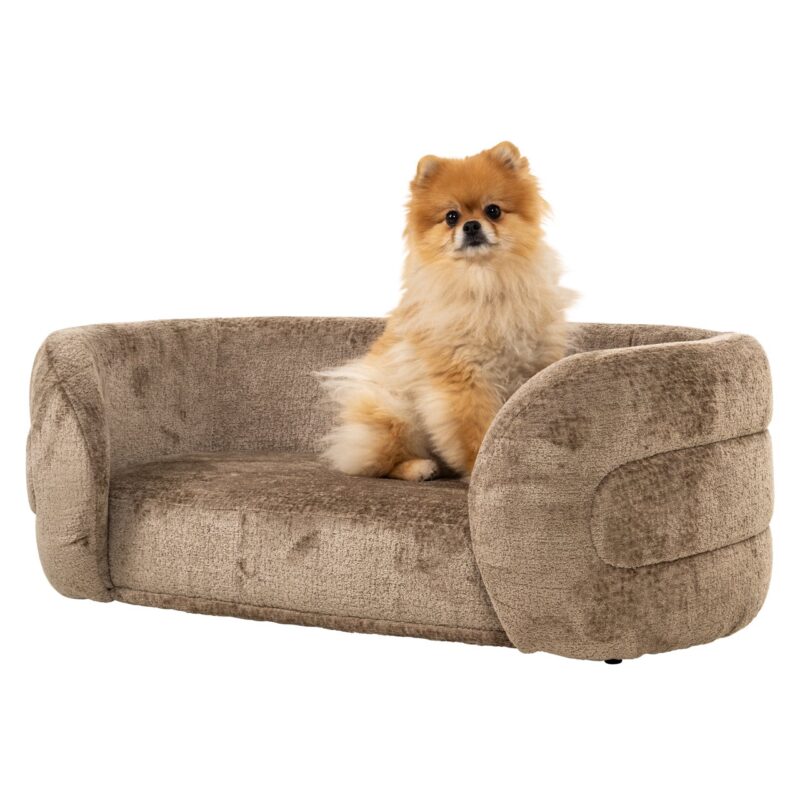 - Hondenbed Bingo taupe chenille