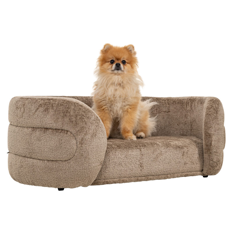 - Hondenbed Bingo taupe chenille