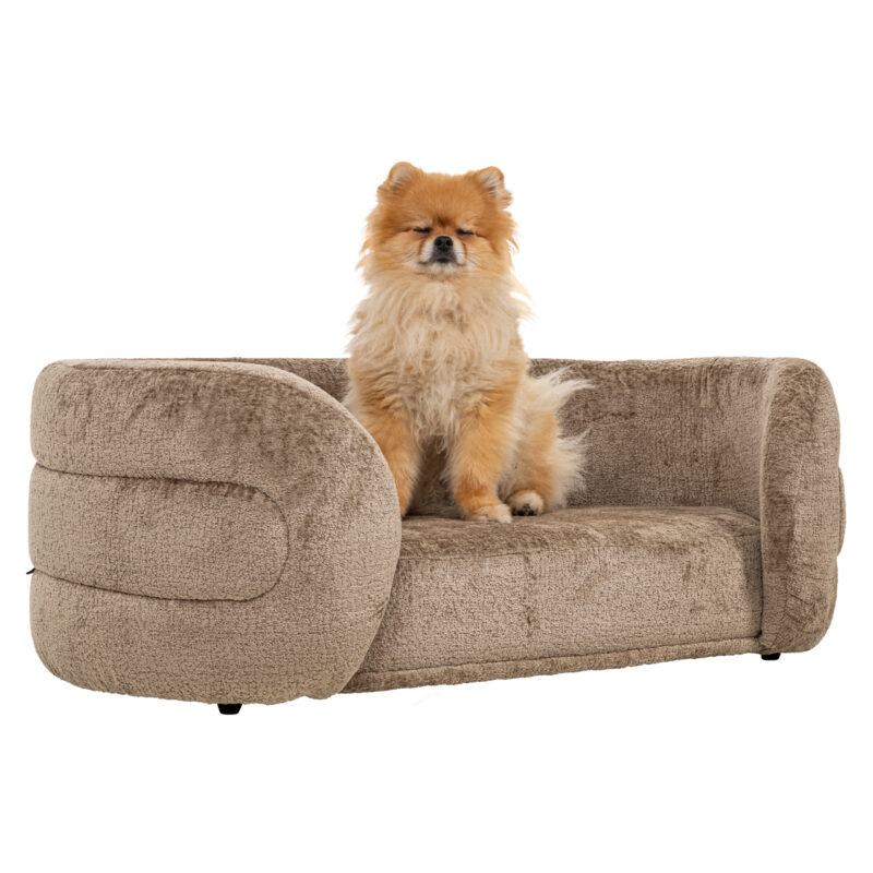 - Hondenbed Bingo taupe chenille
