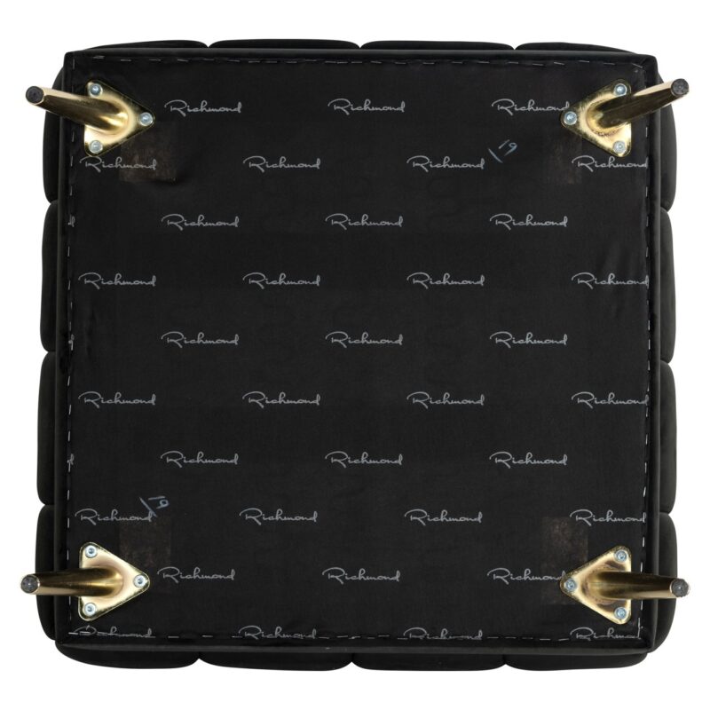 - Poef & Voetenbank Huxley anthracite velvet