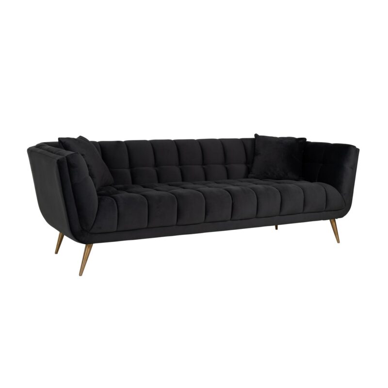 - Bank Huxley anthracite velvet