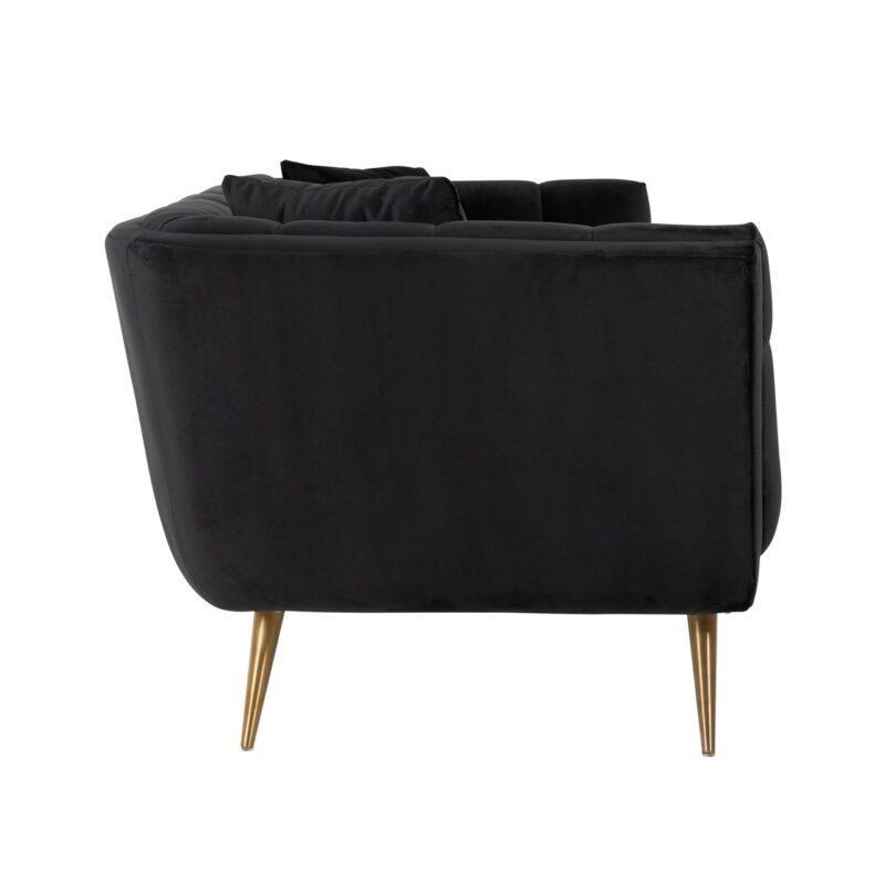 - Bank Huxley anthracite velvet