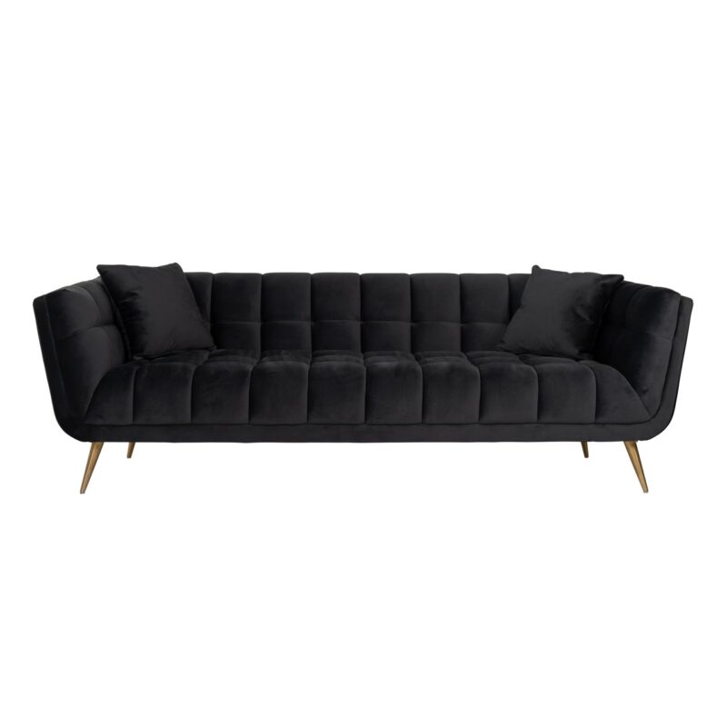 - Bank Huxley anthracite velvet