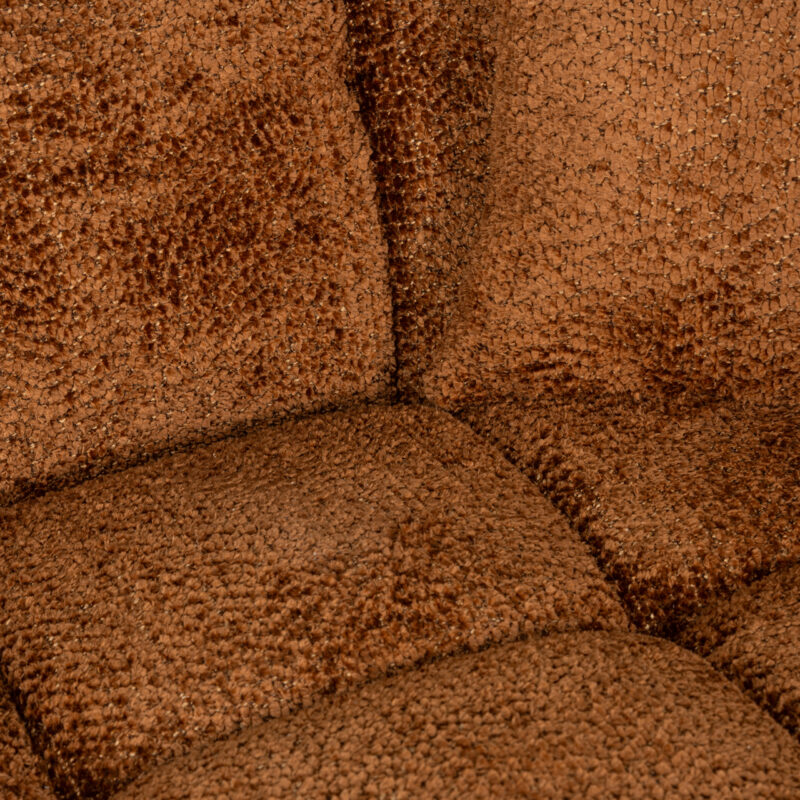 - Bank Cube lovely cinnamon 3-seater + lounge left
