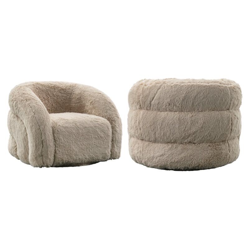 - Lounge stoel Arcus yakety sand