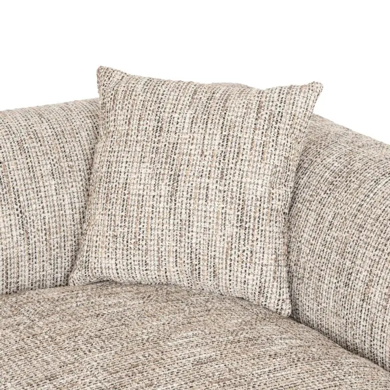 - Bank Hoxton trendy nature 3-seater + lounge right