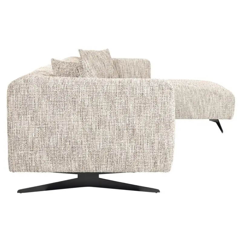 - Bank Hoxton trendy nature 3-seater + lounge right