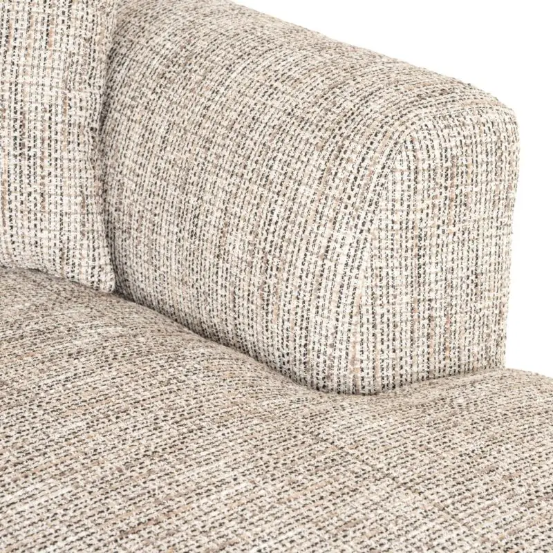 - Bank Hoxton trendy nature 3-seater + lounge right