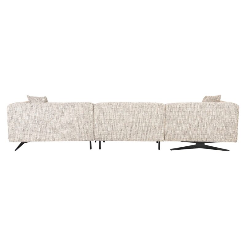 - Bank Hoxton trendy nature 3-seater + lounge left