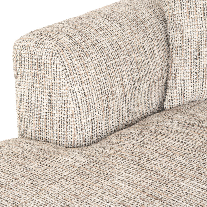 - Bank Hoxton trendy nature 3-seater + lounge left