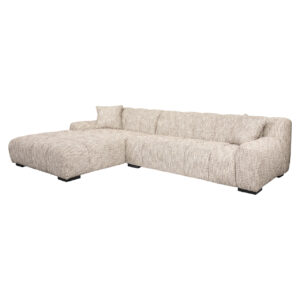 - Bank Hazel trendy nature 3-seater + lounge left