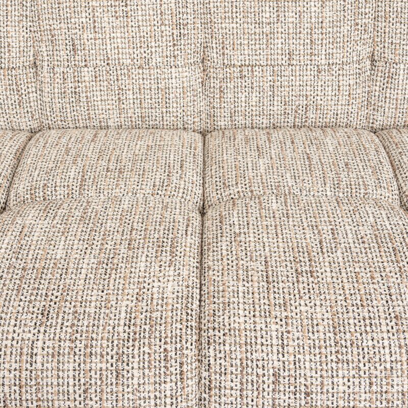 - Bank Hazel trendy nature 3-seater + lounge left