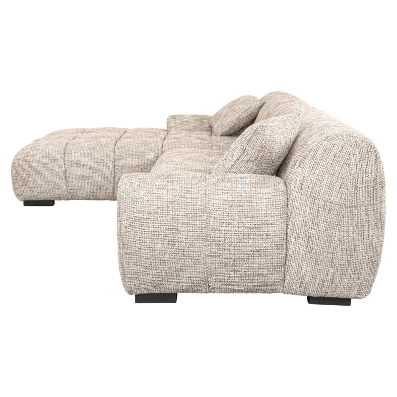 - Bank Hazel trendy nature 3-seater + lounge left