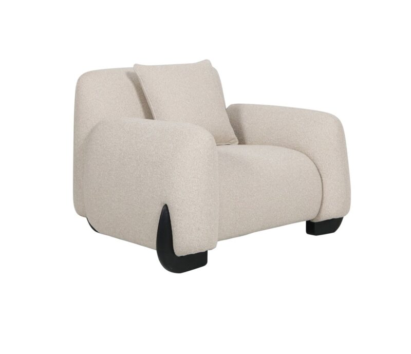 - Lounge stoel Godiva biscotti