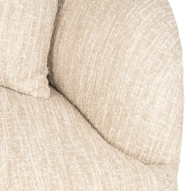 - Bank Pandora beige angora lounge left