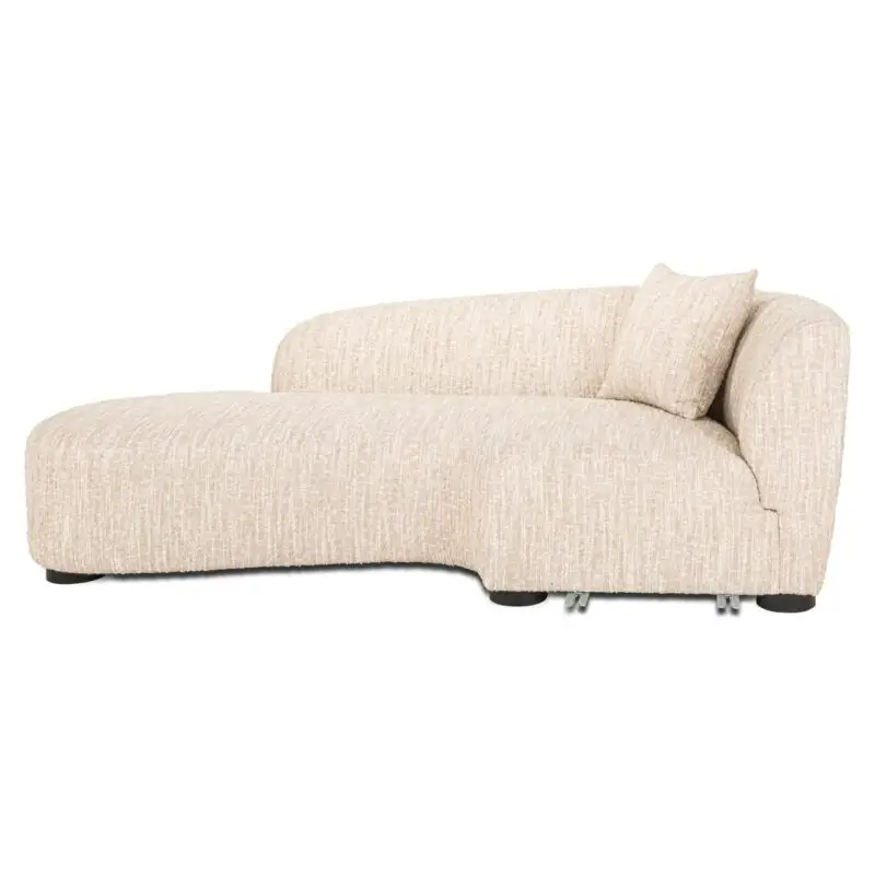 - Bank Pandora beige angora lounge left