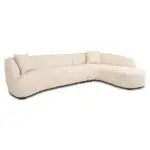 - Bank Pandora beige angora lounge right