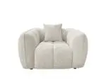 - Lounge stoel Jezebel cream fancy
