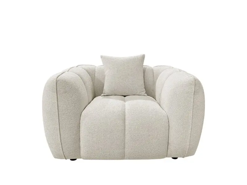 - Lounge stoel Jezebel cream fancy