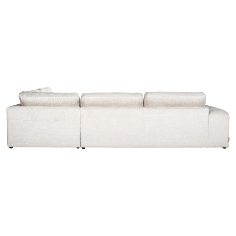 - Bank Lund cream fusion 3-seater + ottoman right