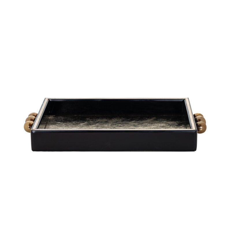- Dienblad Liv black/gold