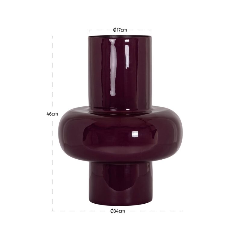 - Vaas Ashlyn burgundy small