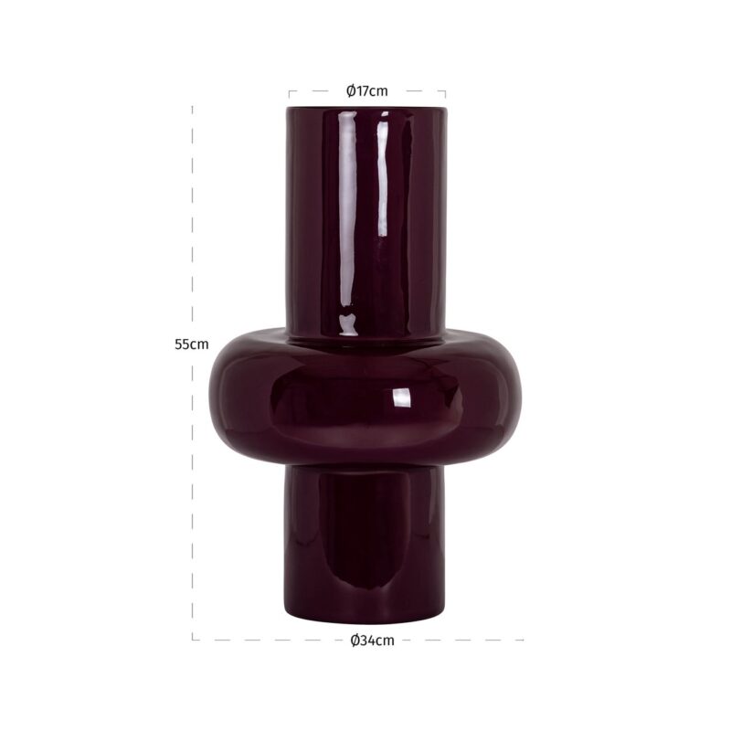 - Vaas Ashlyn burgundy large