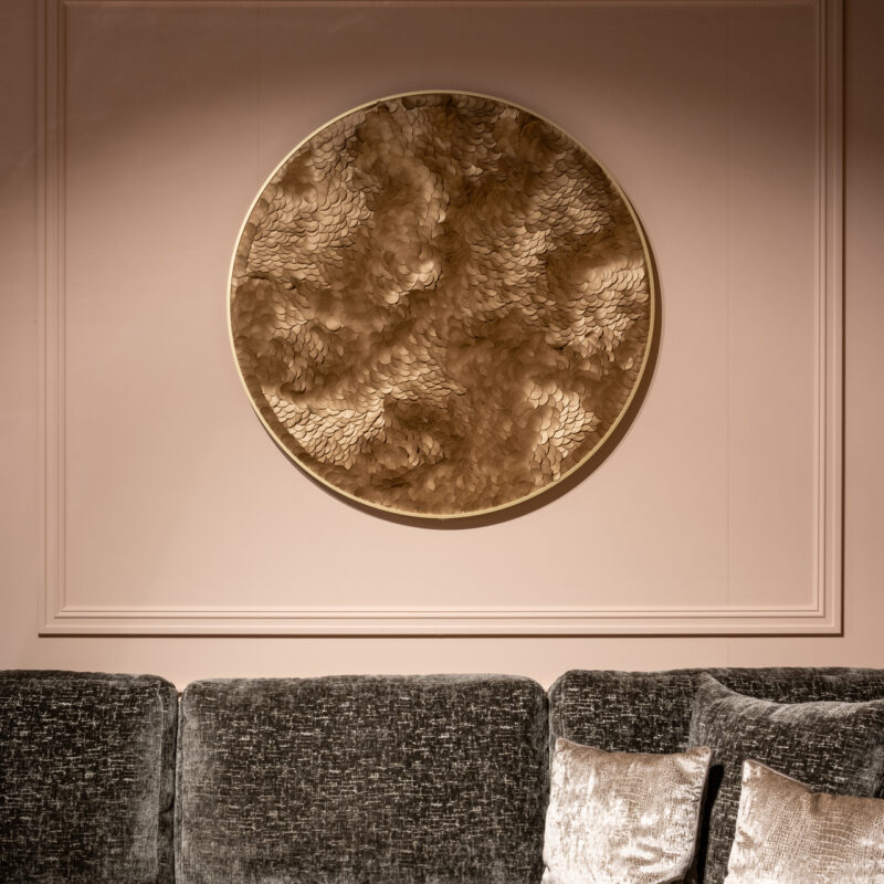 - Wall art Bloom gold