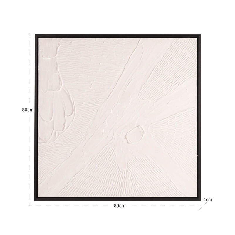 - Wall art Janey black/white