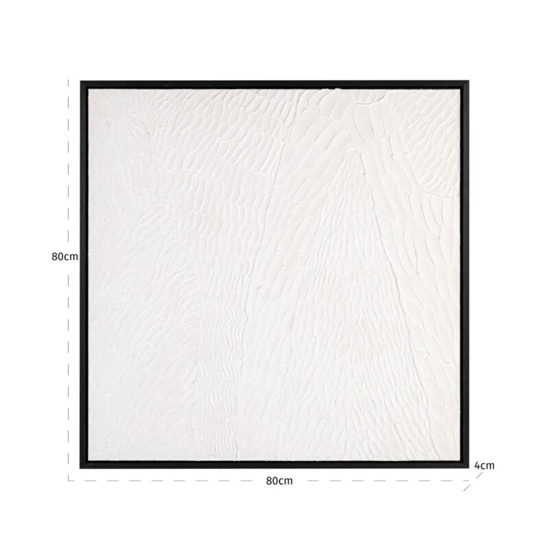 - Wall art Janell black/white
